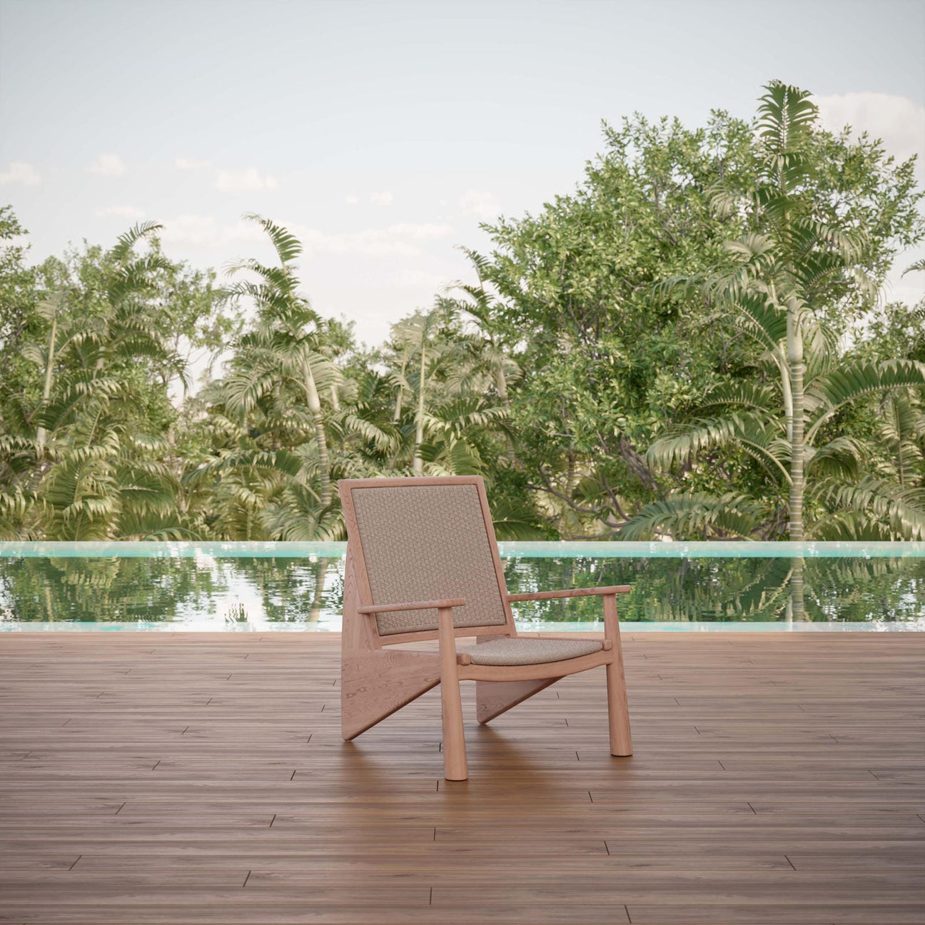Biscayne High Back Club Chair by Azurro Living