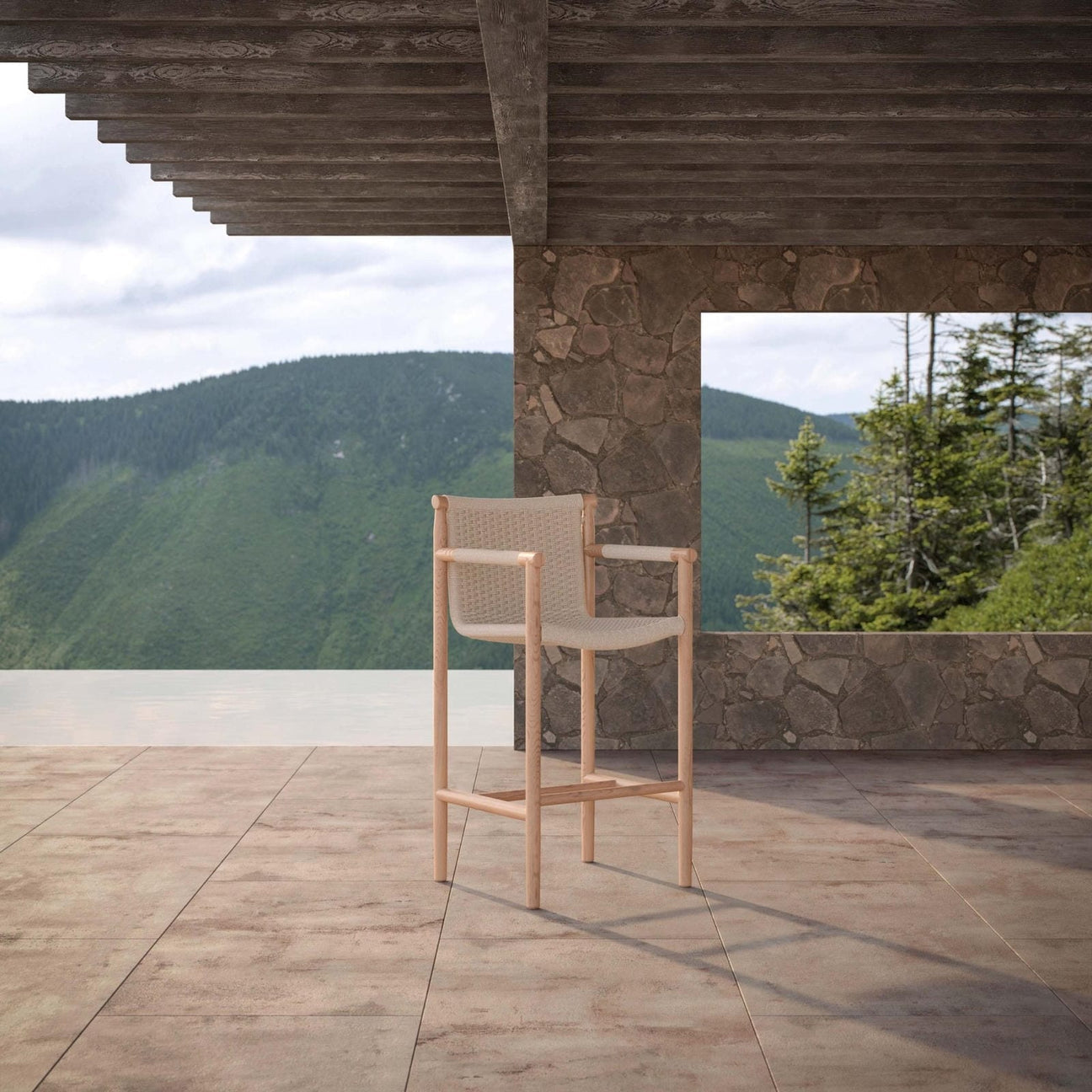 Boca Bar Stool by Azurro Living