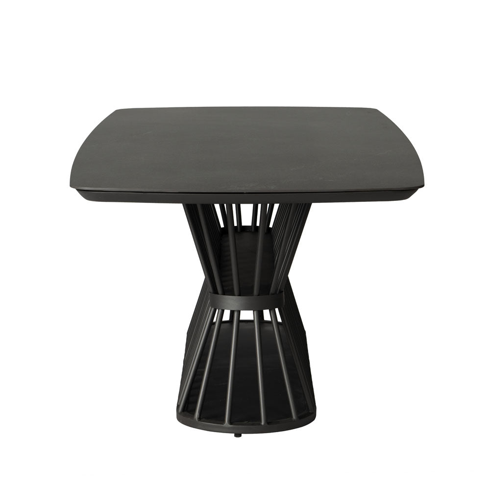 Escape 86.5" Boat Shaped Dining Table by Lloyd Flanders