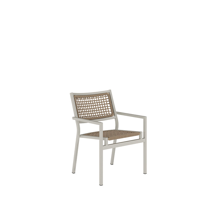 Cabana Club Rope Seat, Stacking, Dining Chair by Tropitone
