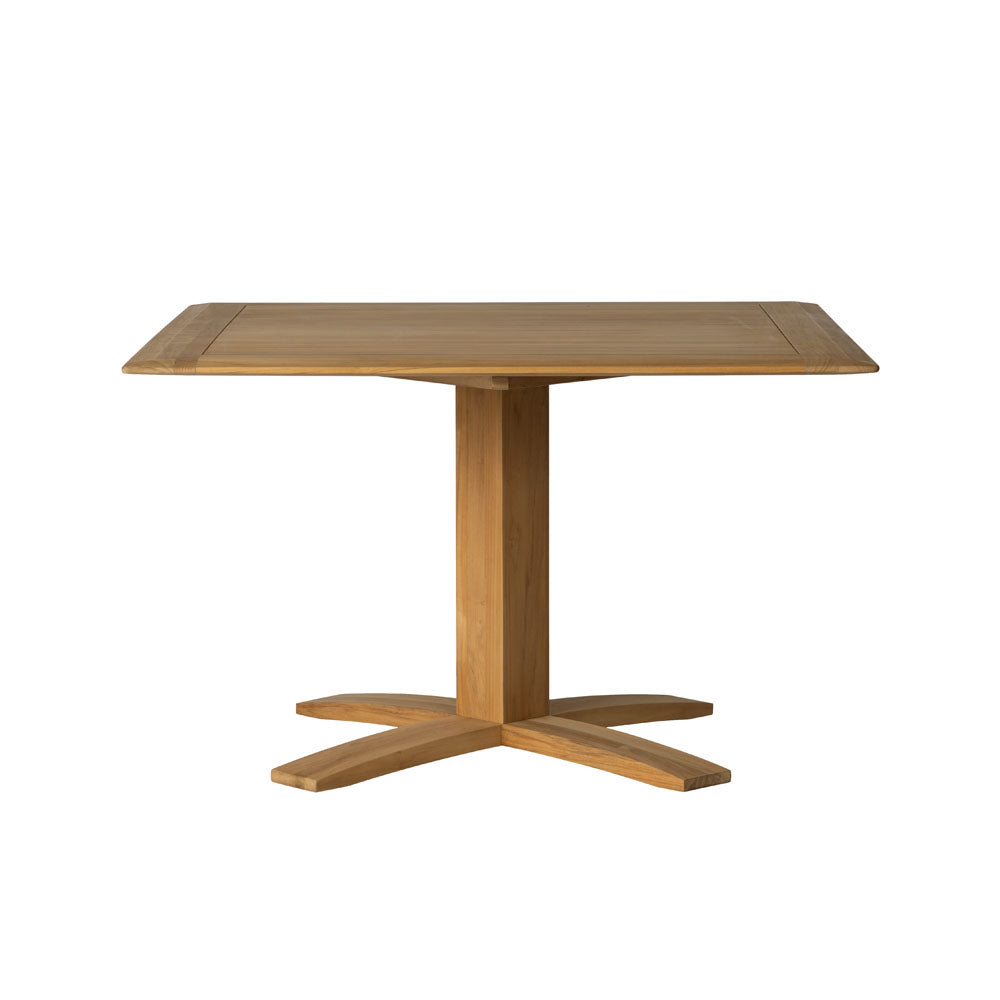 Alpine 48" Pedestal Dining Table by Lloyd Flanders