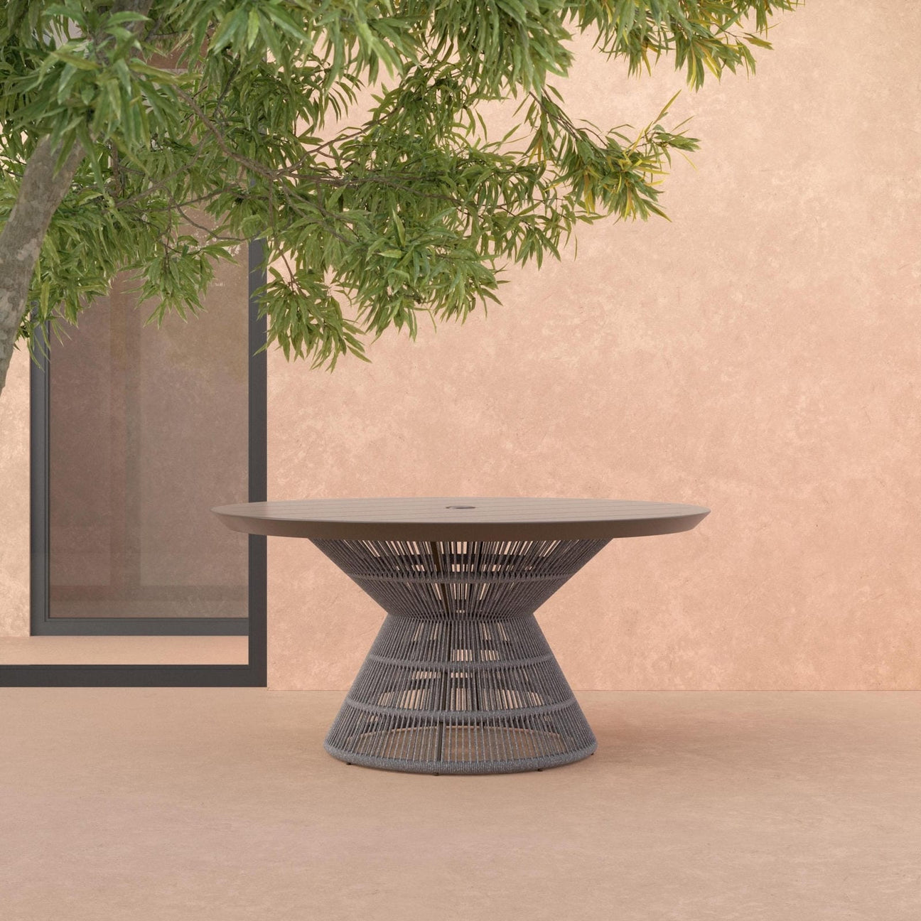 Captiva 60" Dining Table - Bronze by Azurro Living