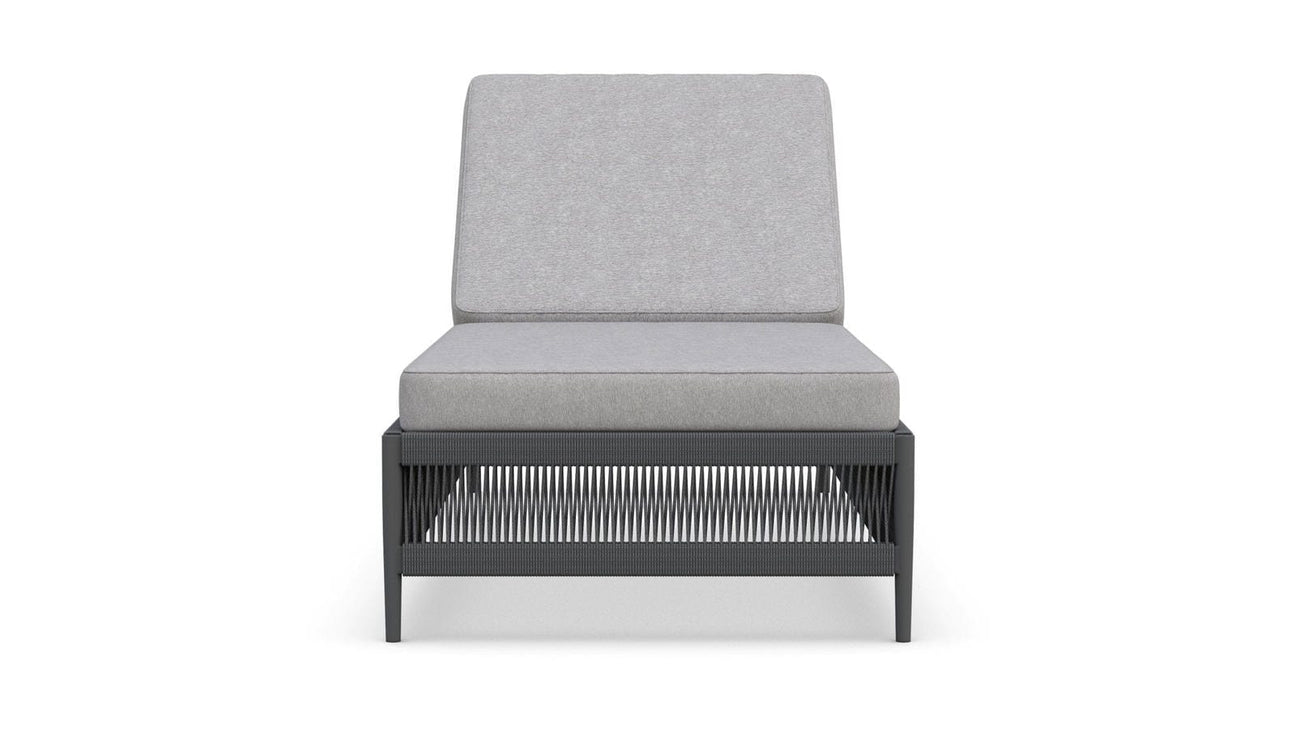 Catalina Chaise Lounge - Ash by Azurro Living