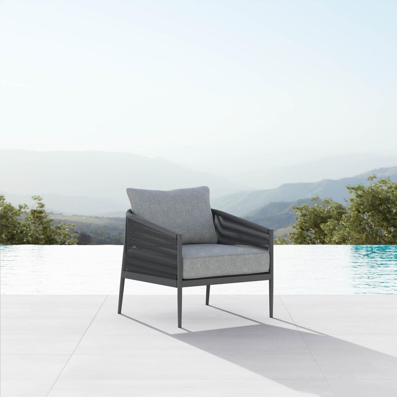 Catalina Club Chair - Ash by Azurro Living