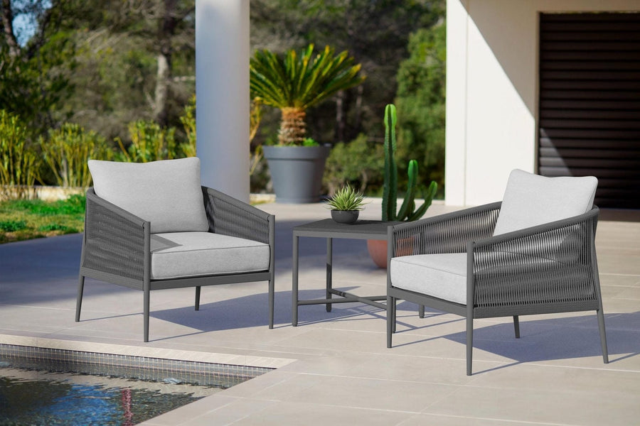 Catalina Club Chair - Ash by Azurro Living