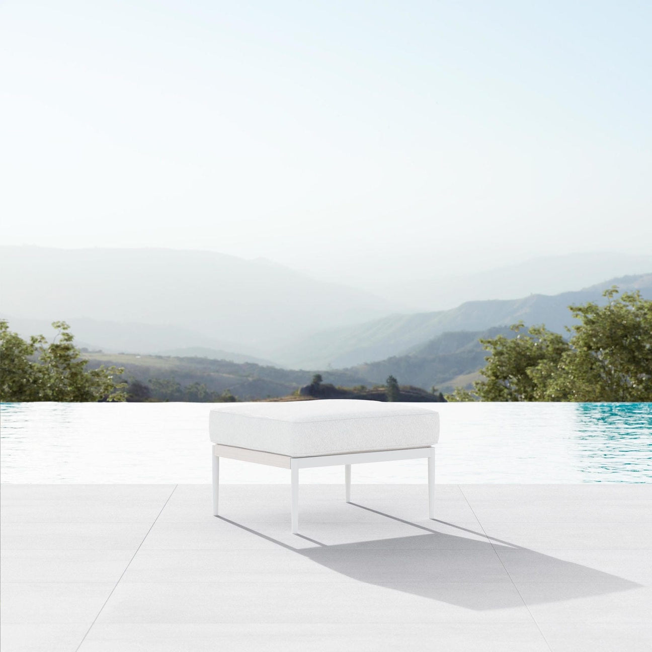 Catalina Ottoman - Sand by Azurro Living