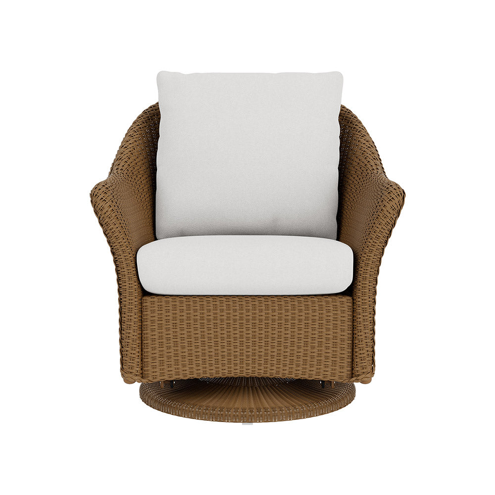 Weekend Retreat Swivel Glider Lounge Chair Replacement Cushion by Lloyd Flanders