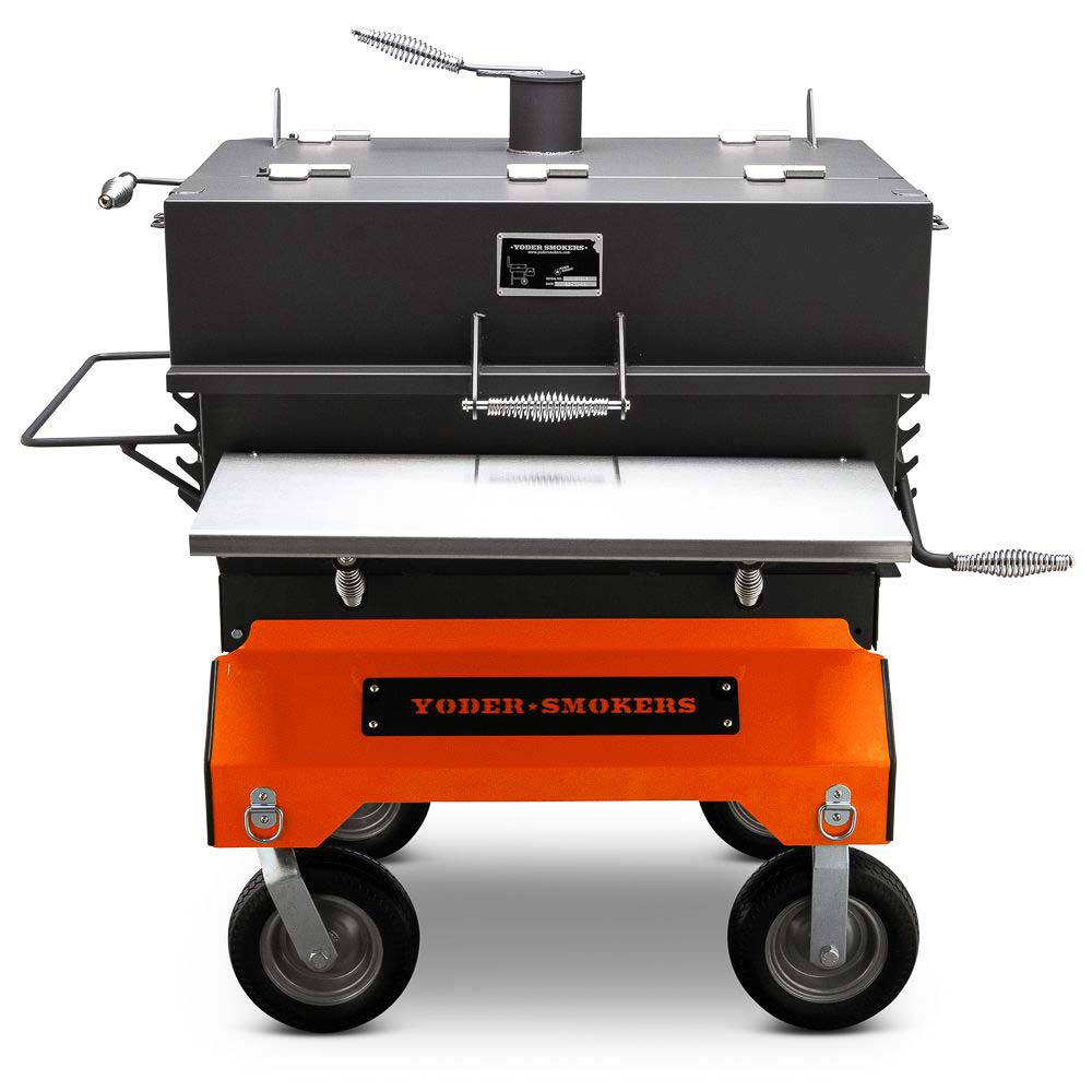 Flat Top 24"x48" Competition Charcoal Grill - Thumbnail 3
