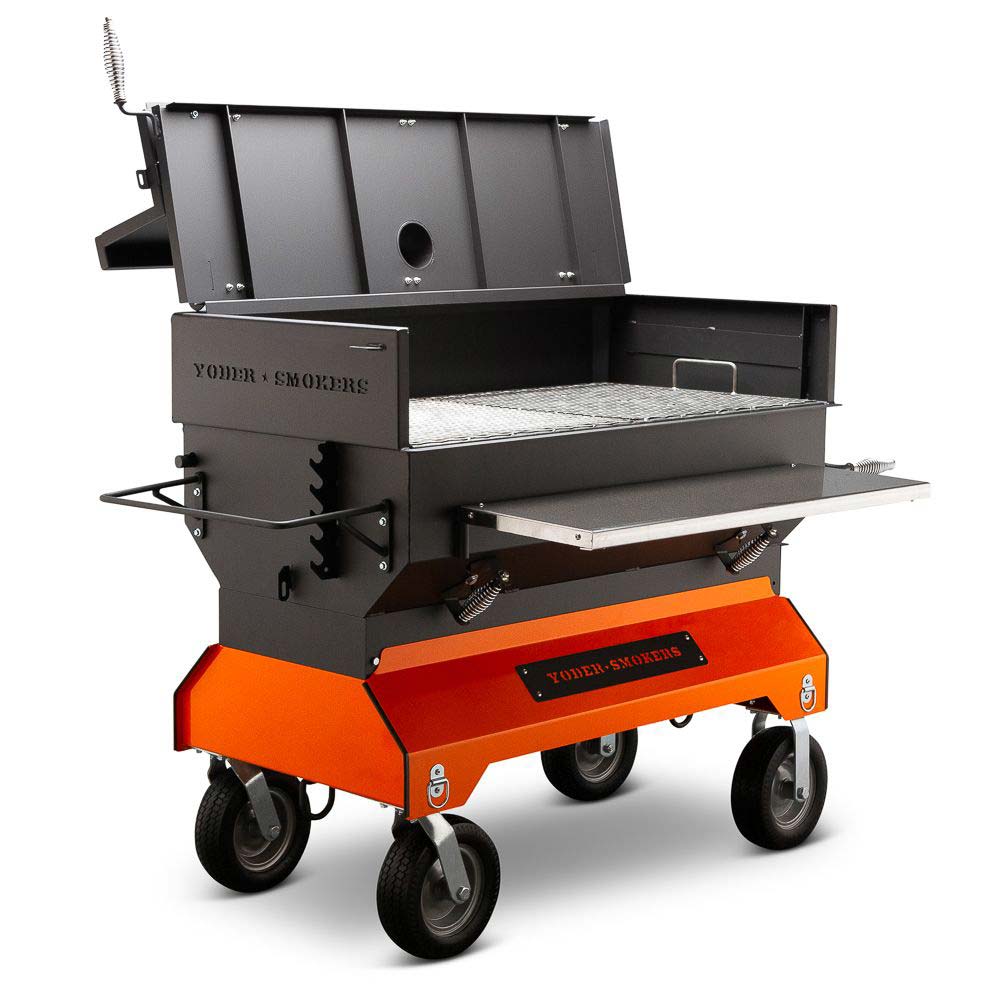 Flat Top 24"x48" Competition Charcoal Grill - Thumbnail 4
