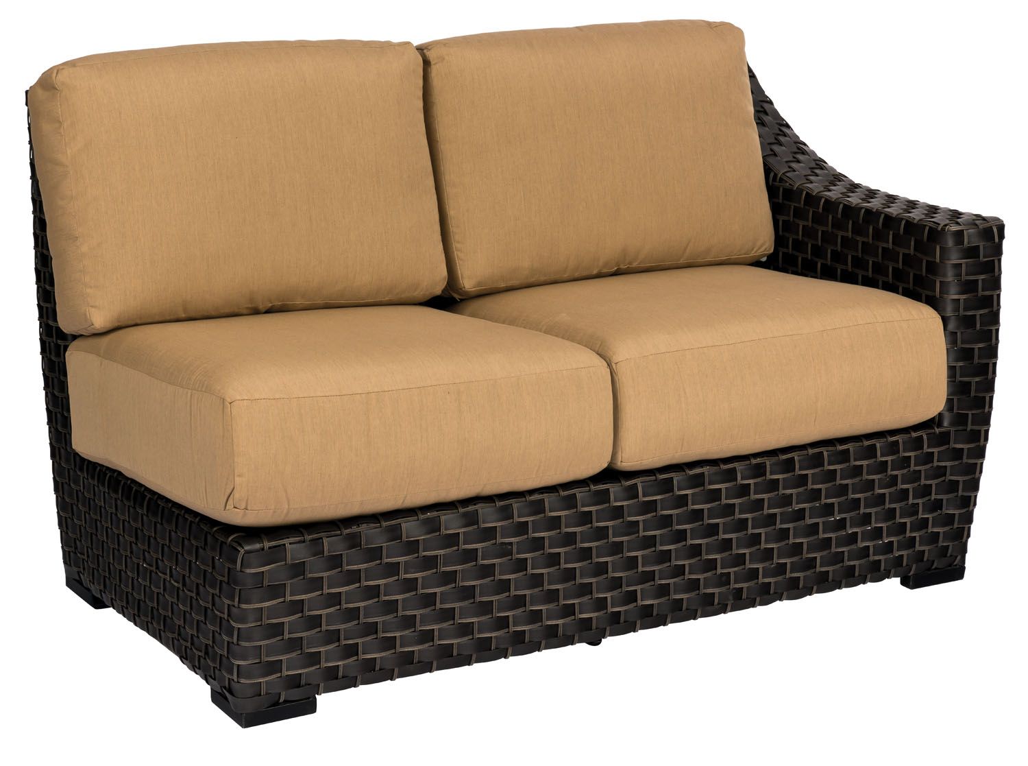Cooper RAF Love Seat Sectional Unit By Woodard