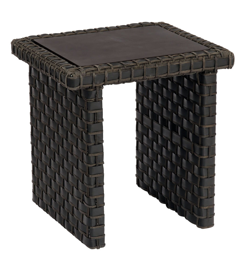 Cooper End Table Classic Patio Furniture: Cooper End Table By Woodard