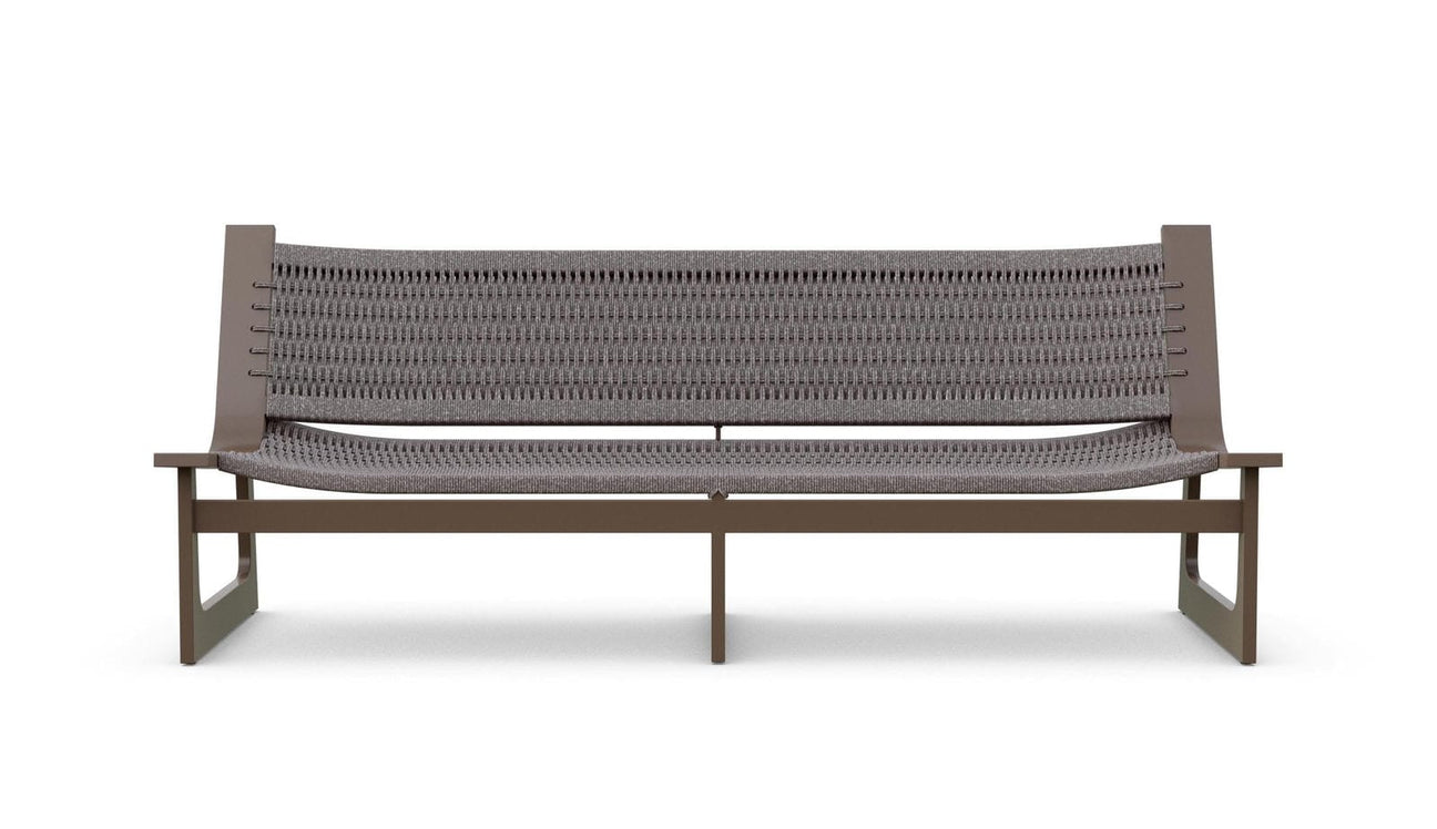 Cozumel 3 Seat Sofa - Bronze by Azurro Living