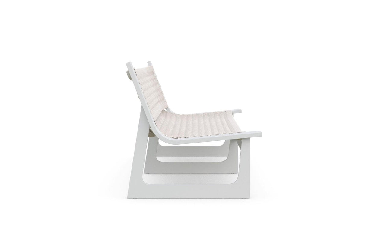 Cozumel 3 Seat Sofa - White by Azurro Living