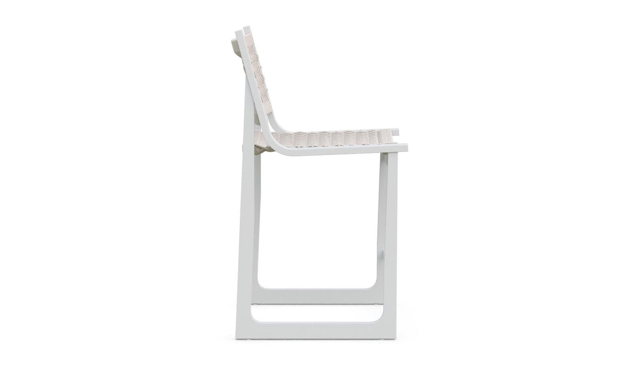 Cozumel Bar Stool - White by Azurro Living