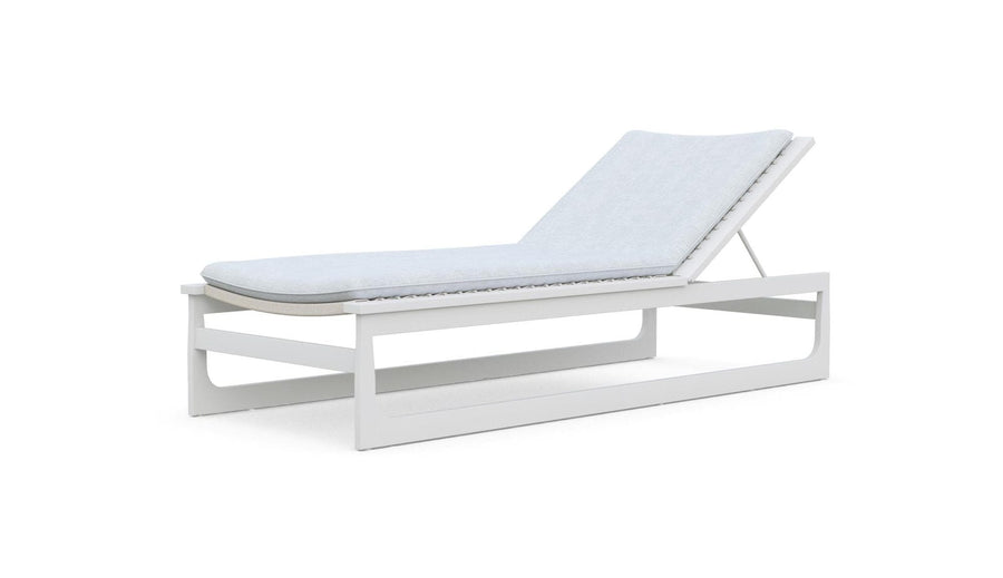 Cozumel Chaise Lounge - White by Azurro Living