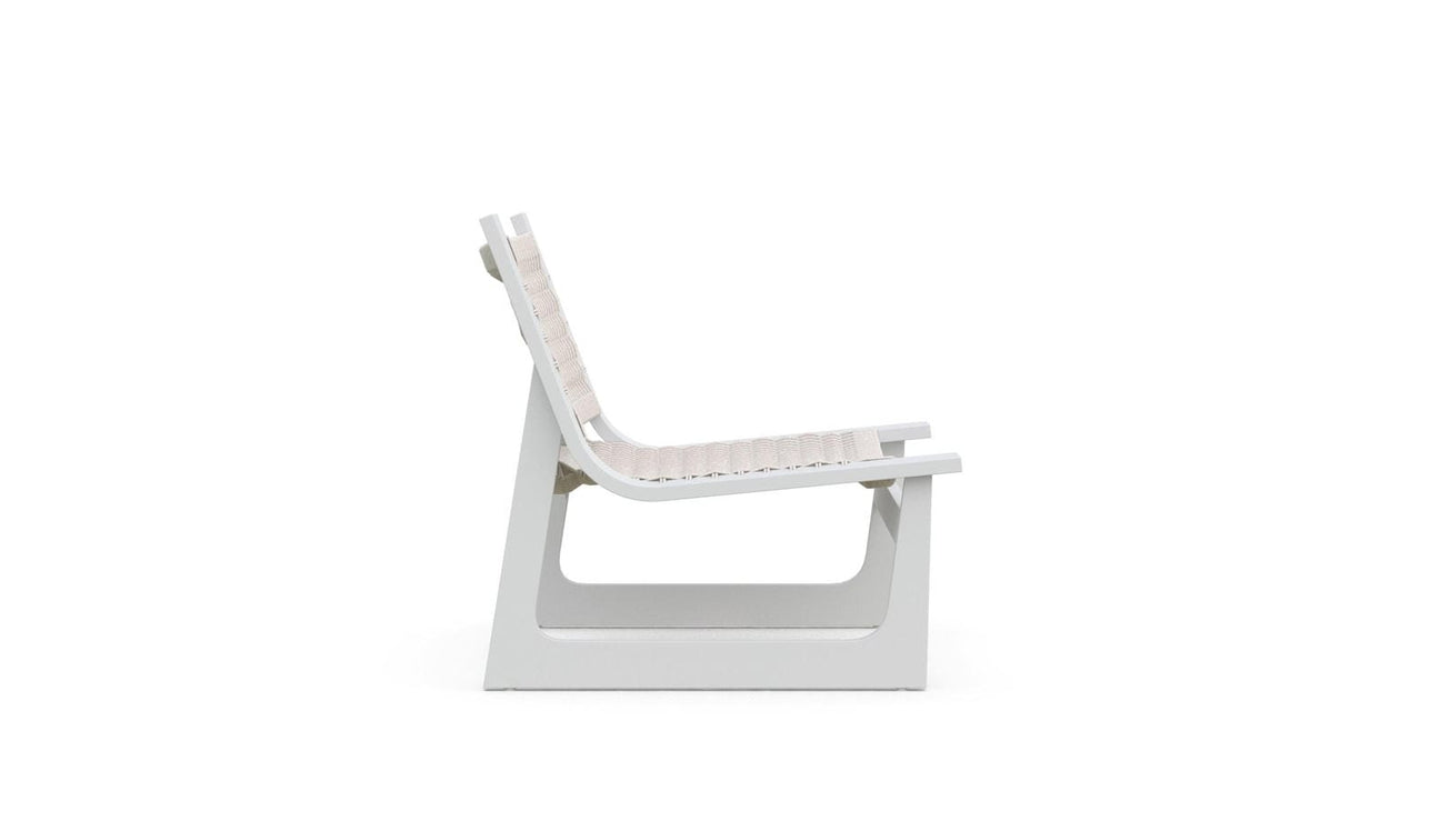 Cozumel Club Chair - White by Azurro Living