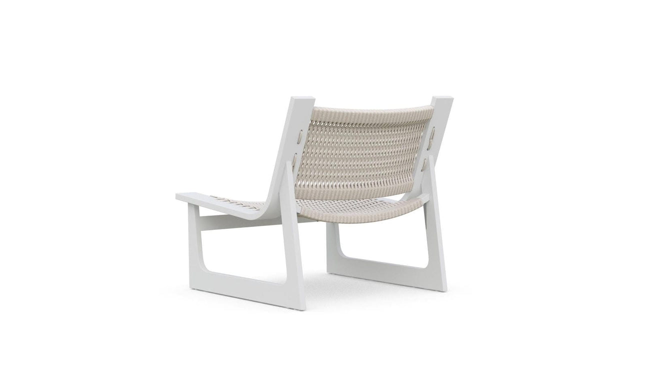 Cozumel Club Chair - White by Azurro Living