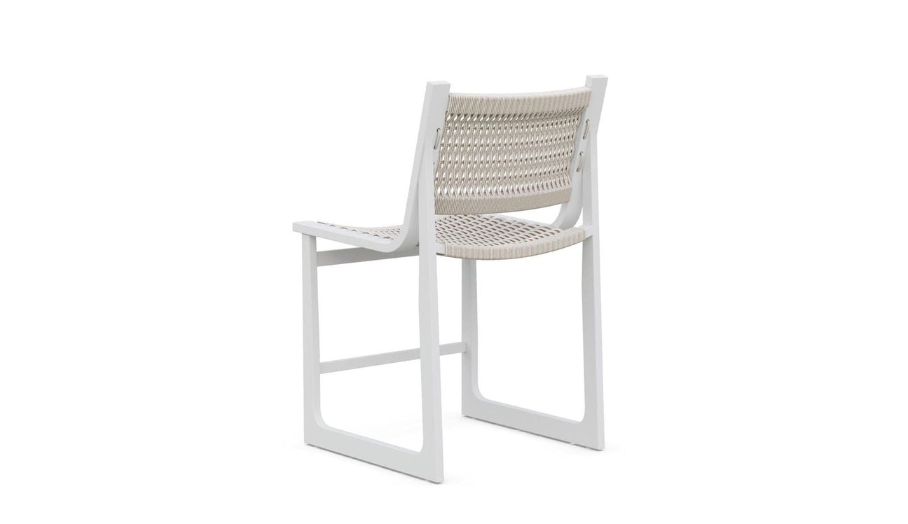 Cozumel Counter Stool - White by Azurro Living