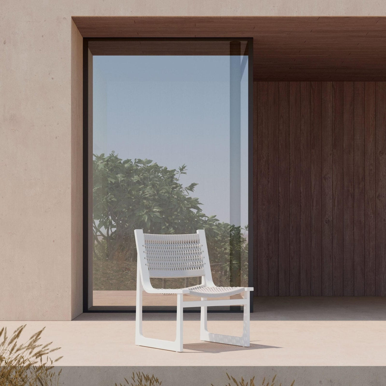 Cozumel Dining Chair (QTY 2) - White by Azurro Living