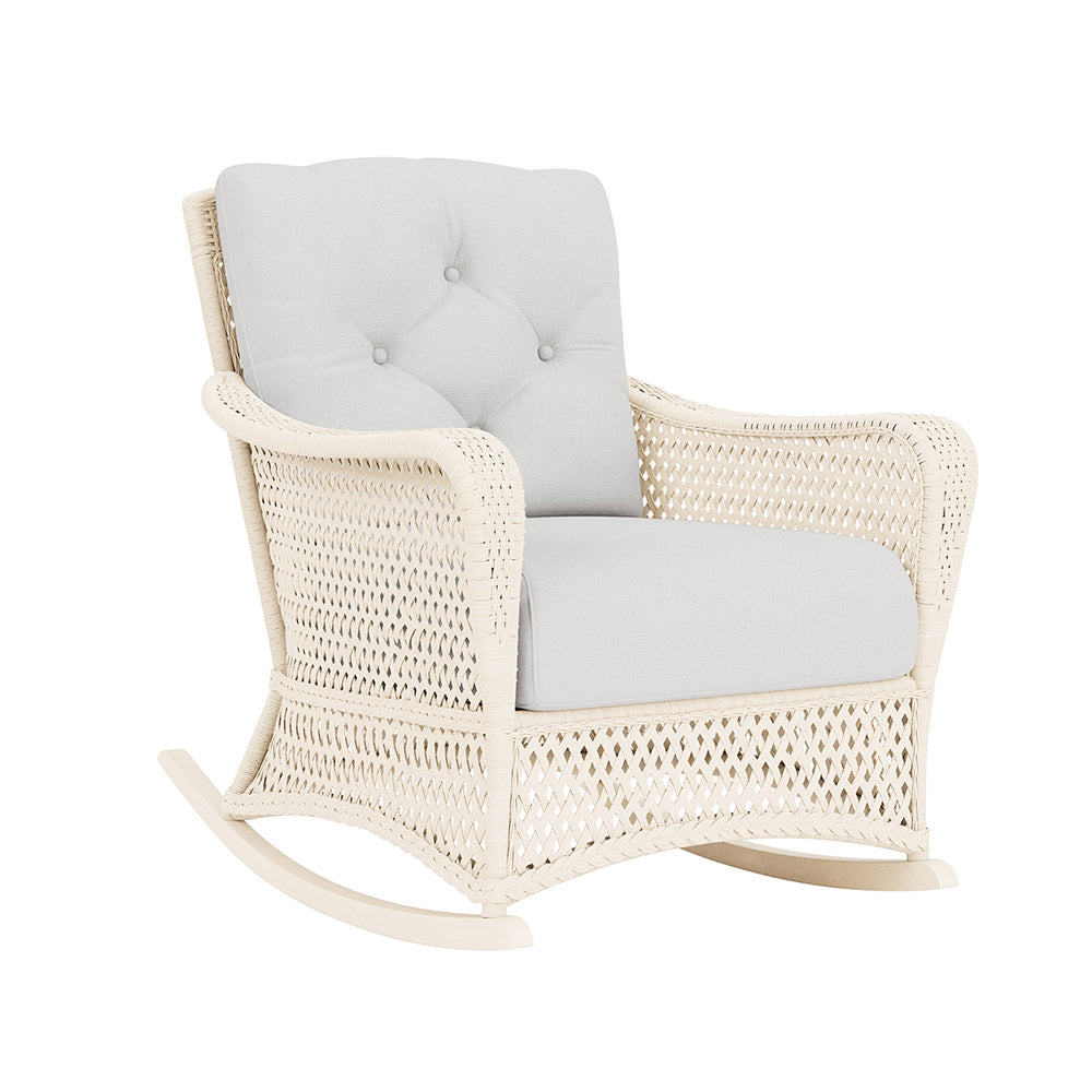 Lloyd Flanders Grand Traverse Lounge Rocker Chair Cushion - Thumbnail 5