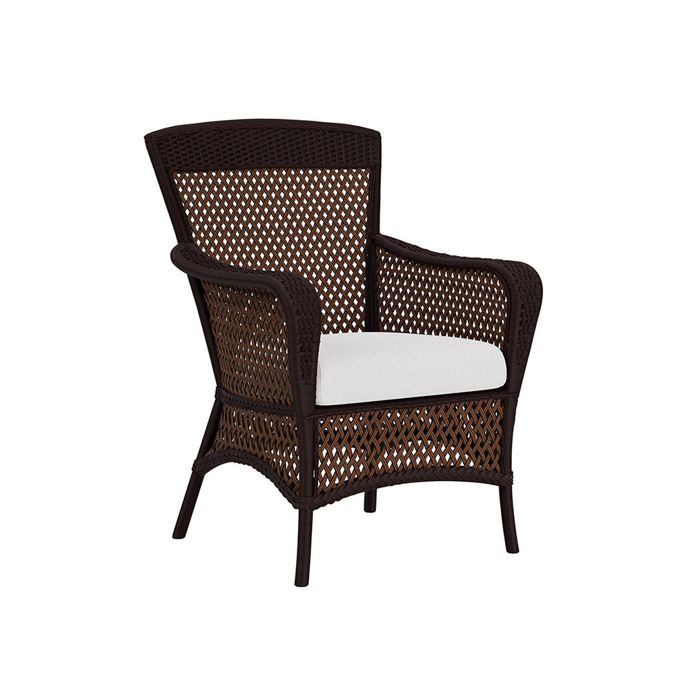 Grand Traverse Dining Armchair Replacement Cushion by Lloyd Flanders