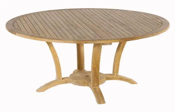 NEWPORT TEAK TABLE SET 9PC