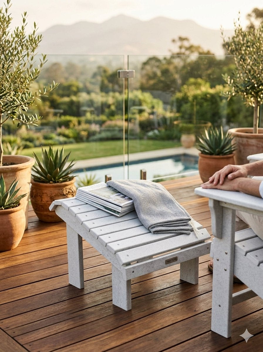 Saranac Tall Ottoman By Tropitone