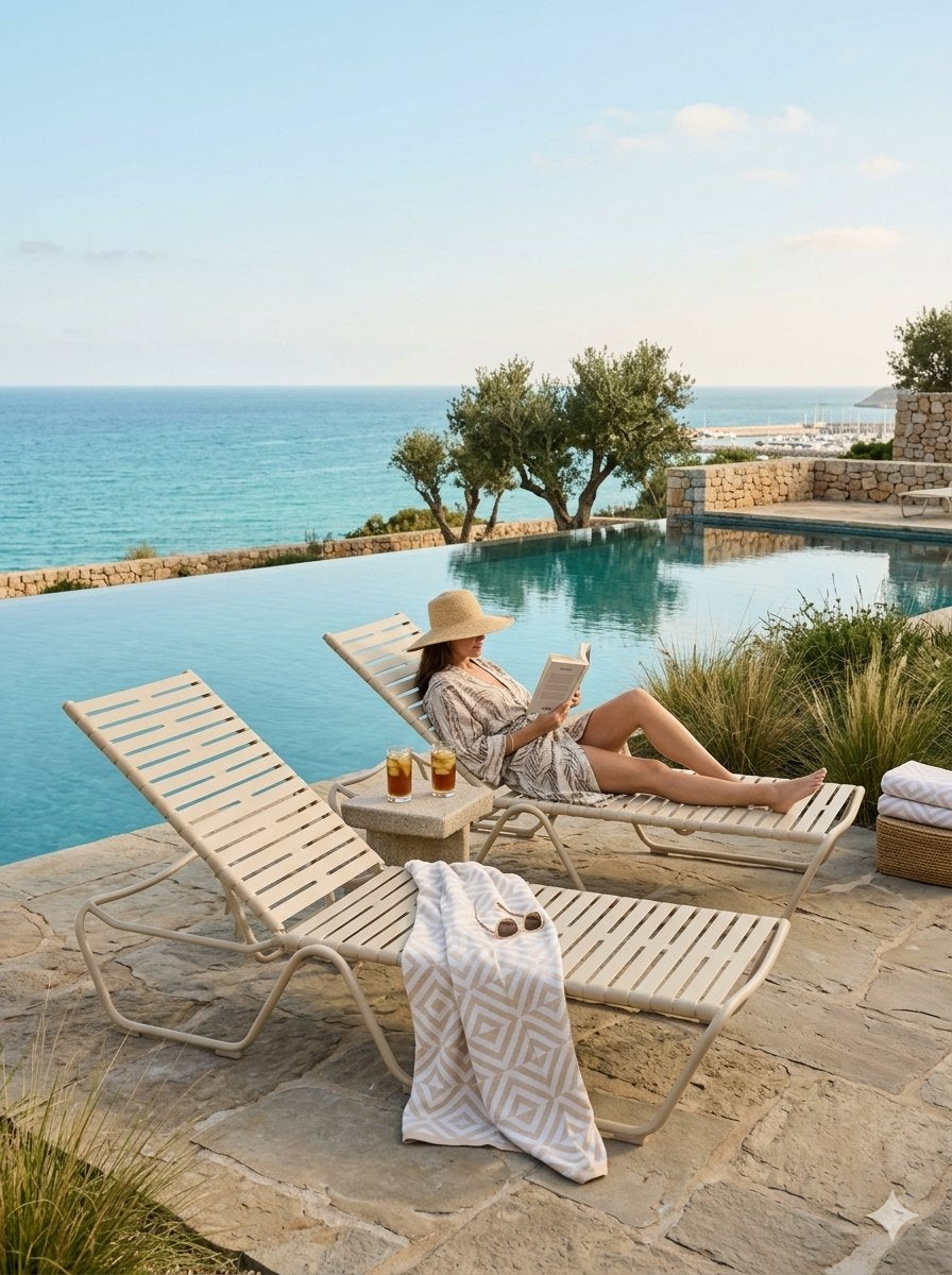 Millennia EZ SPAN™ Chaise Lounge Ribbon Segment By Tropitone