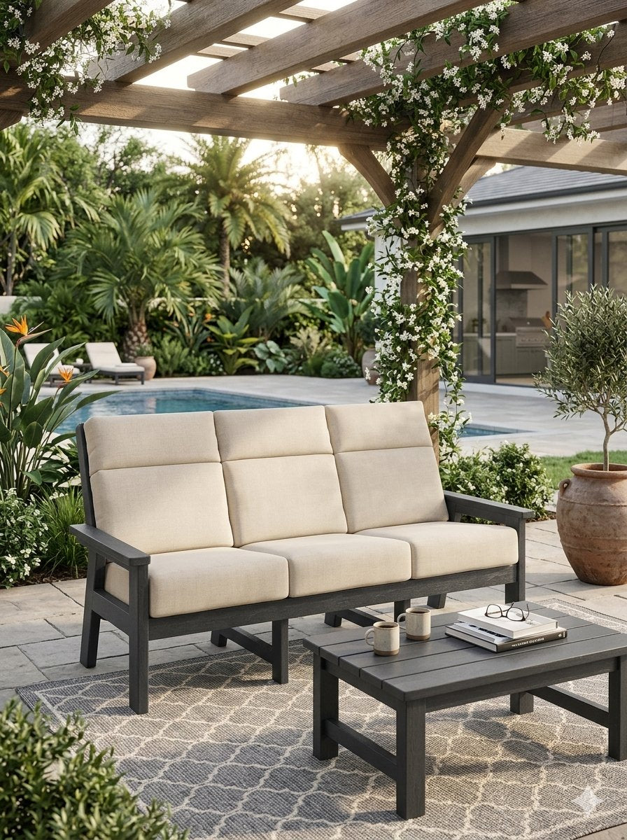 Harbor High Back Sofa Frame by Tropitone