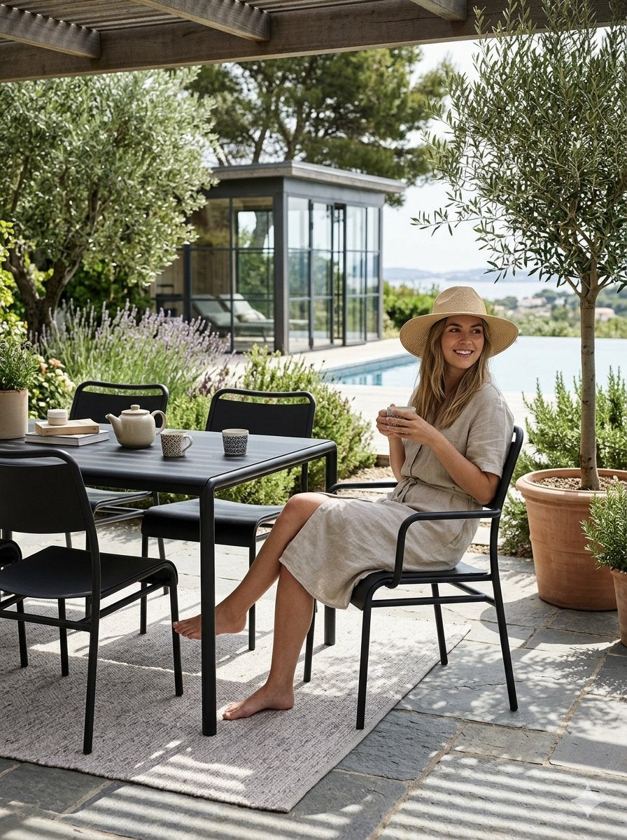 Kahana Solid Back Side Chair by Tropitone