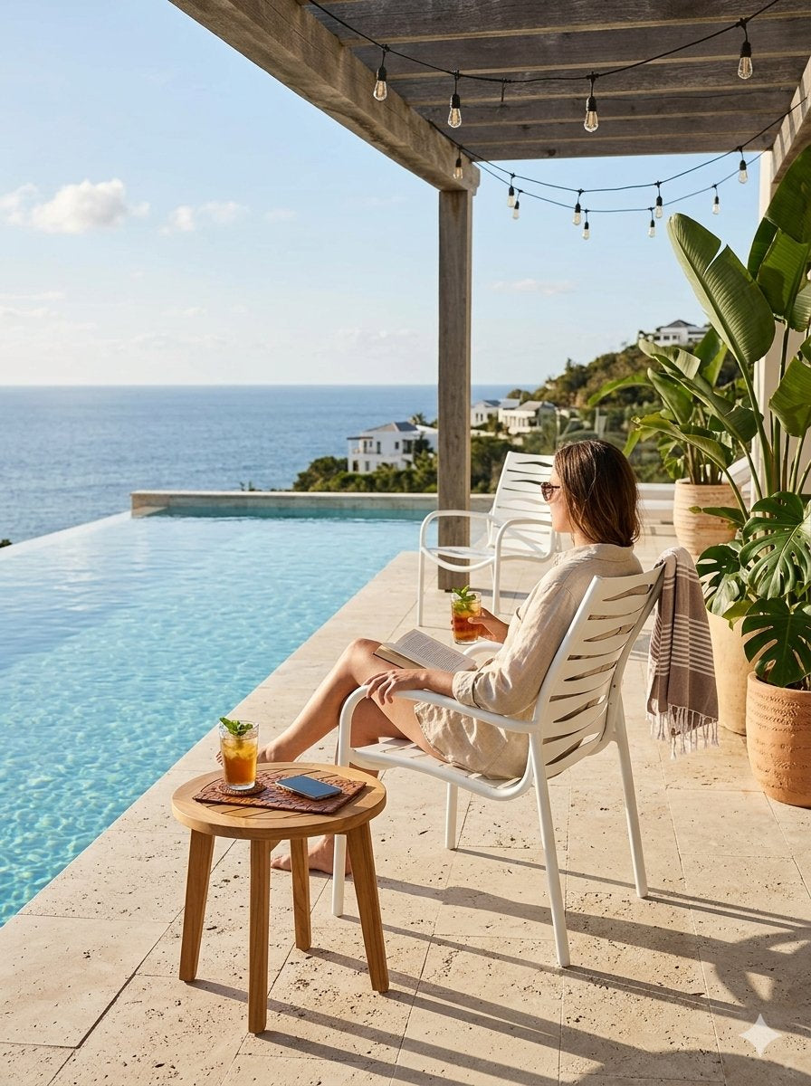Millennia EZ SPAN™ Dining Chair Wave Segment By Tropitone