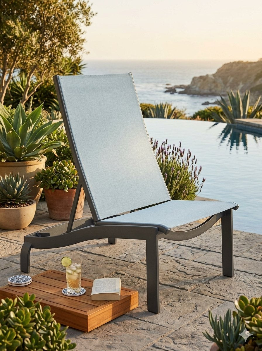 KOR Relaxed Sling Recliner by Tropitone