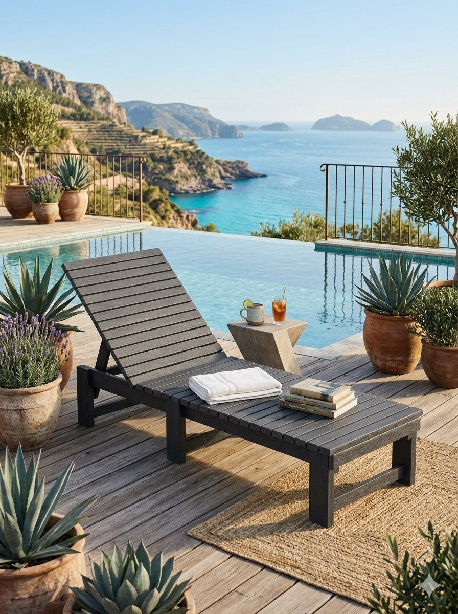 Portside Armless Chaise by Tropitone