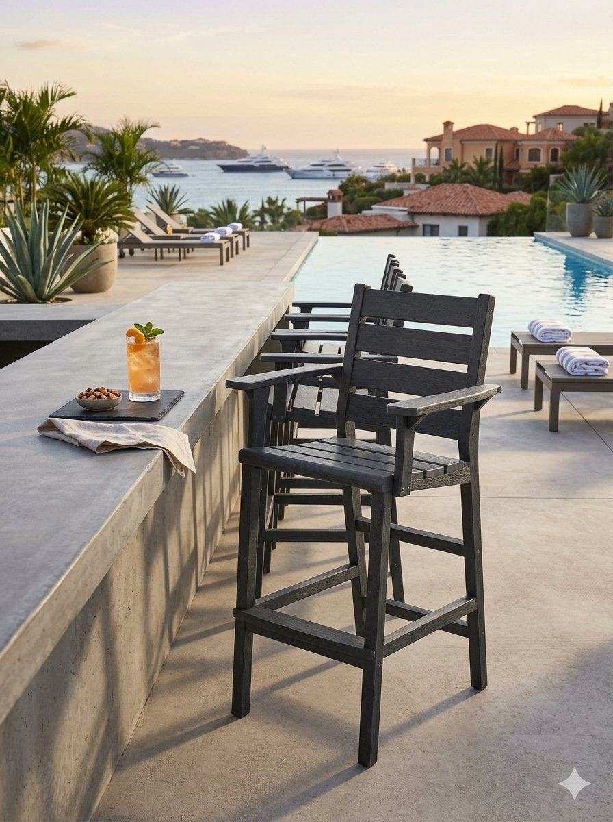 Harbor Stationary Counter Stool by Tropitone