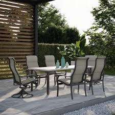 Shoreline Padded Sling Dining Chair By Tropitone