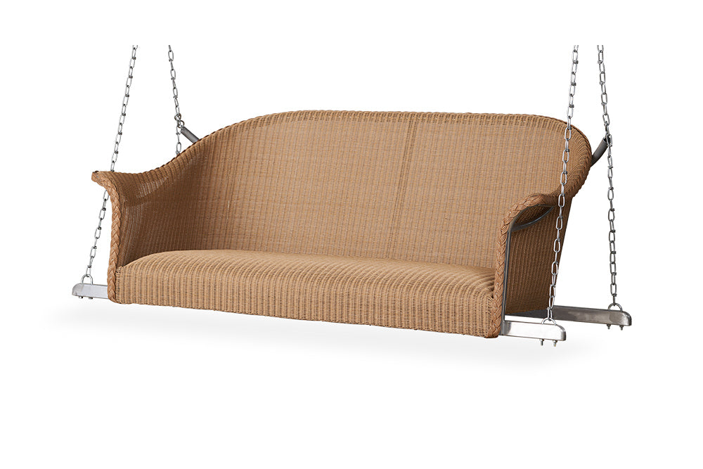 Settee Swing with Padded Seat By Lloyd Flanders