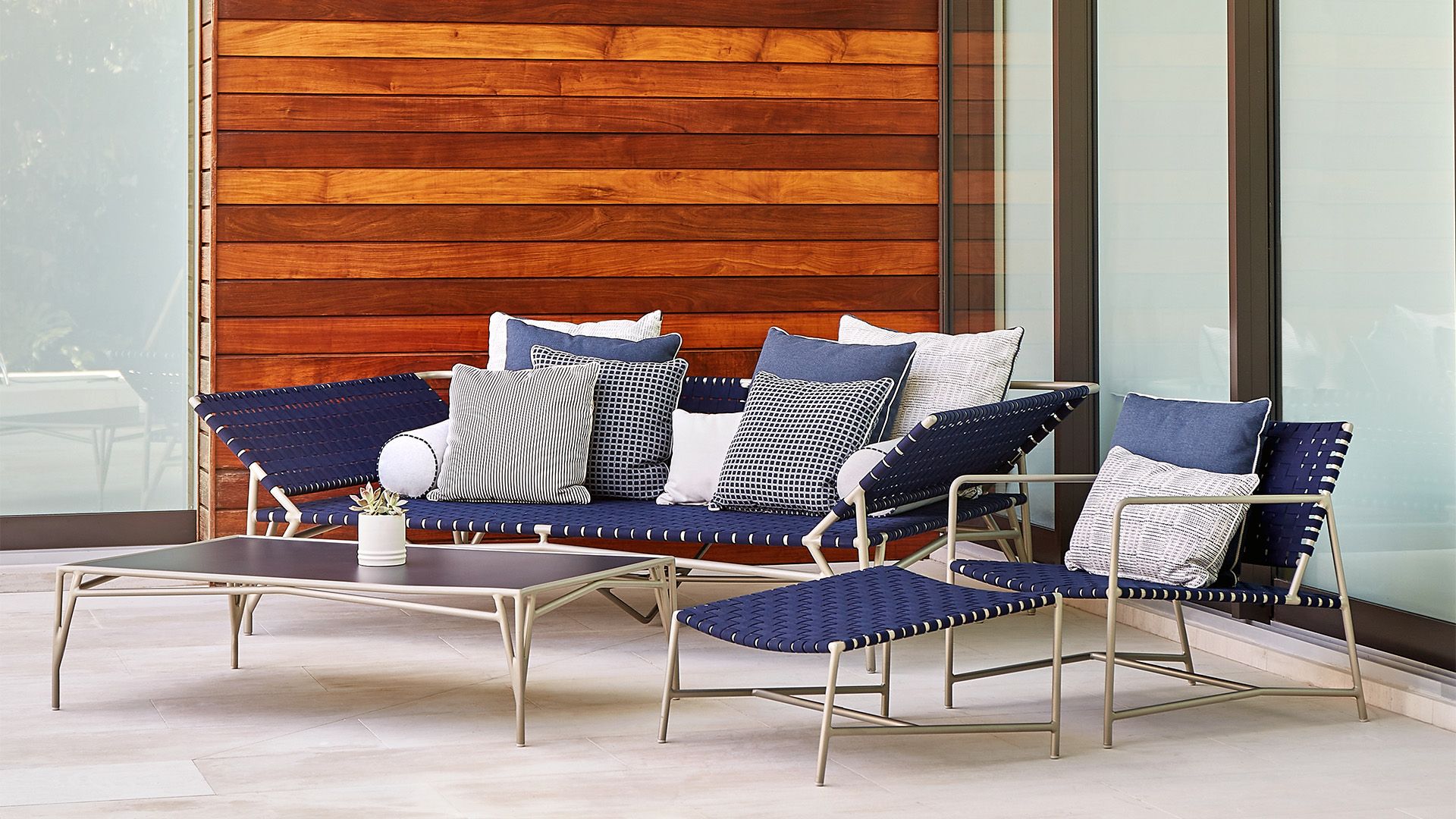 Stretch Outdoor Seating Set by Brown Jordan