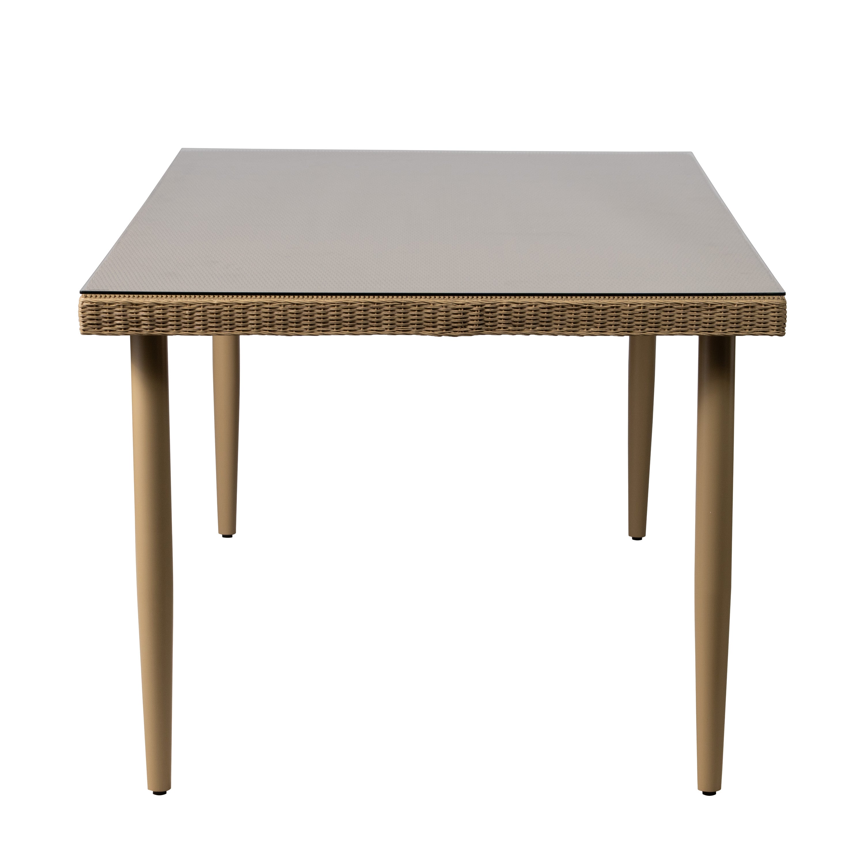 Cascade 100" Rectangular Dining Table by Lloyd Flanders
