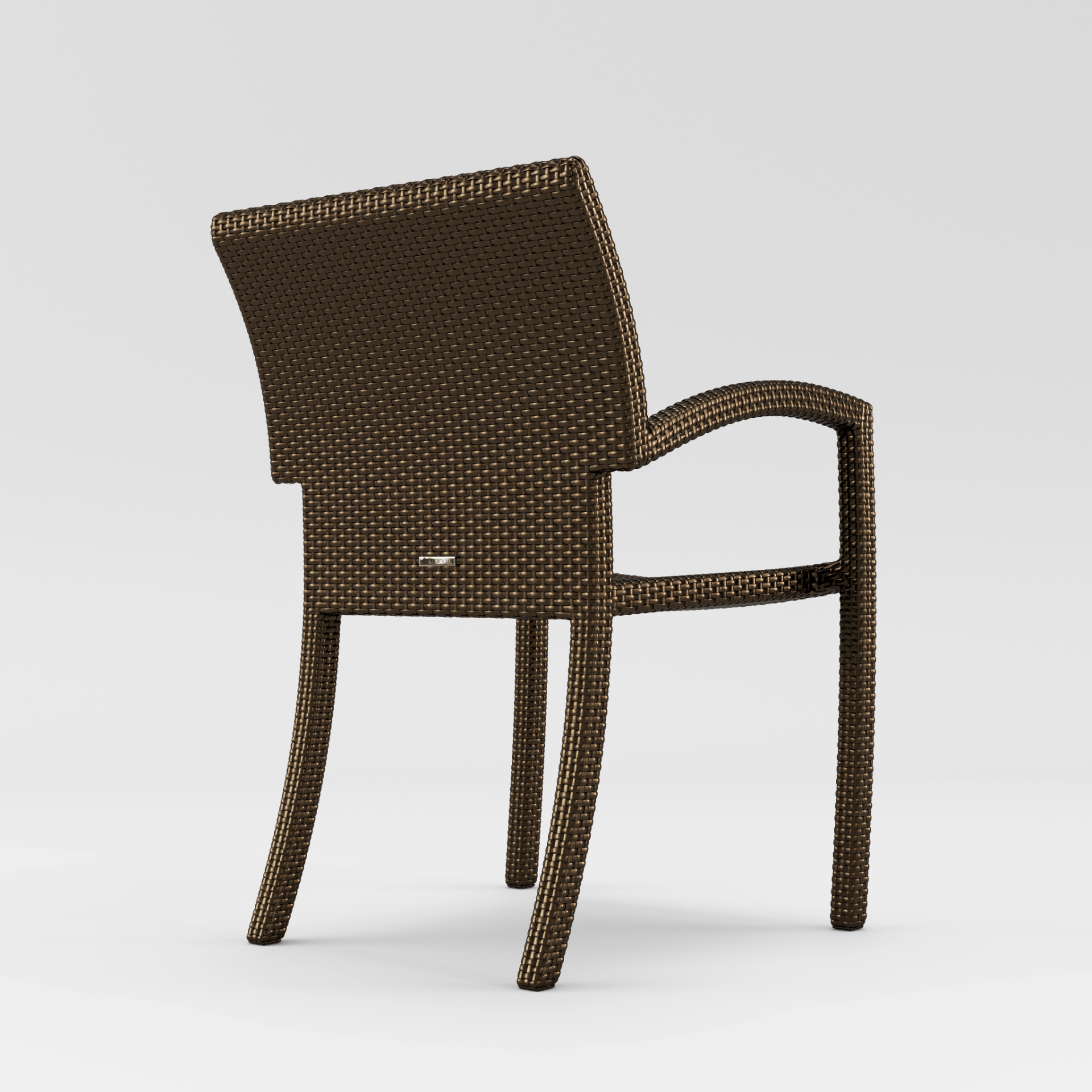 Fusion Stacking Arm Chair by Brown Jordan