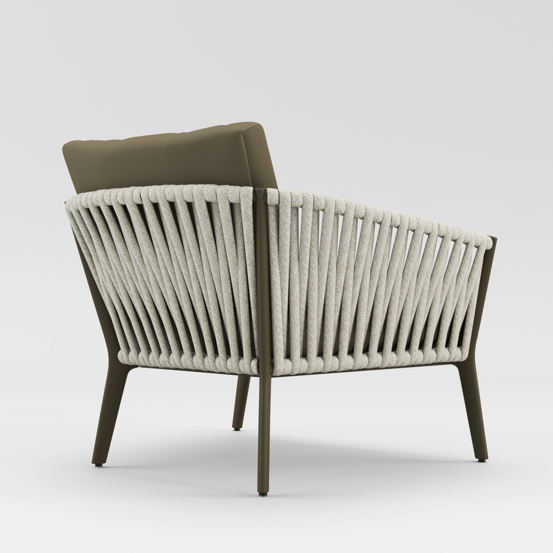 H Lounge Chair by Brown Jordan