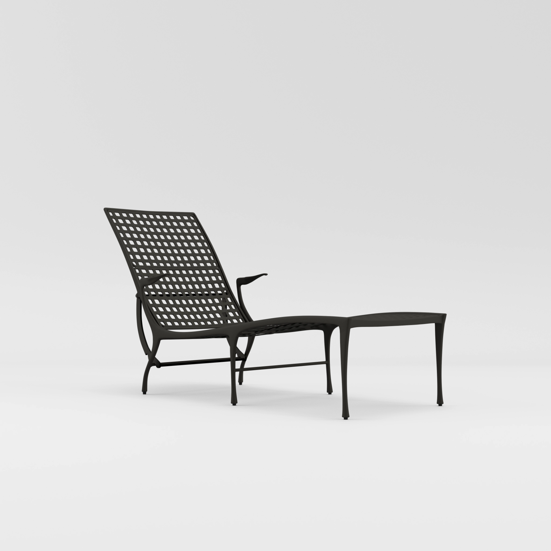 Sol Y Luna Chaise Without Cushion by Brown Jordan