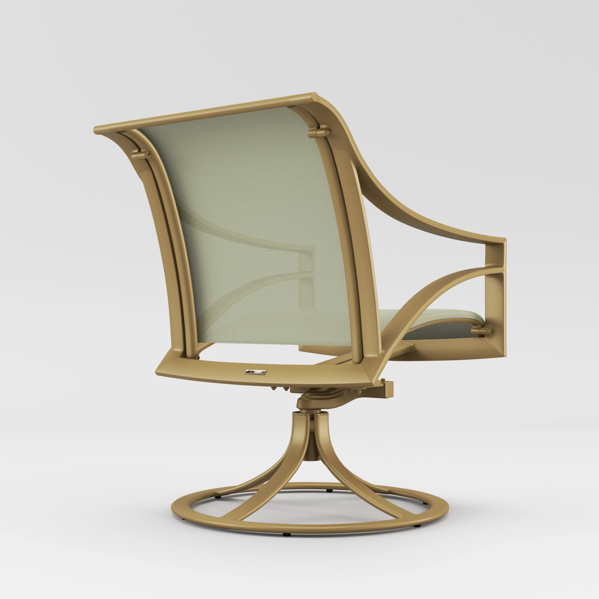Pasadena Sling Swivel Rocker by Brown Jordan