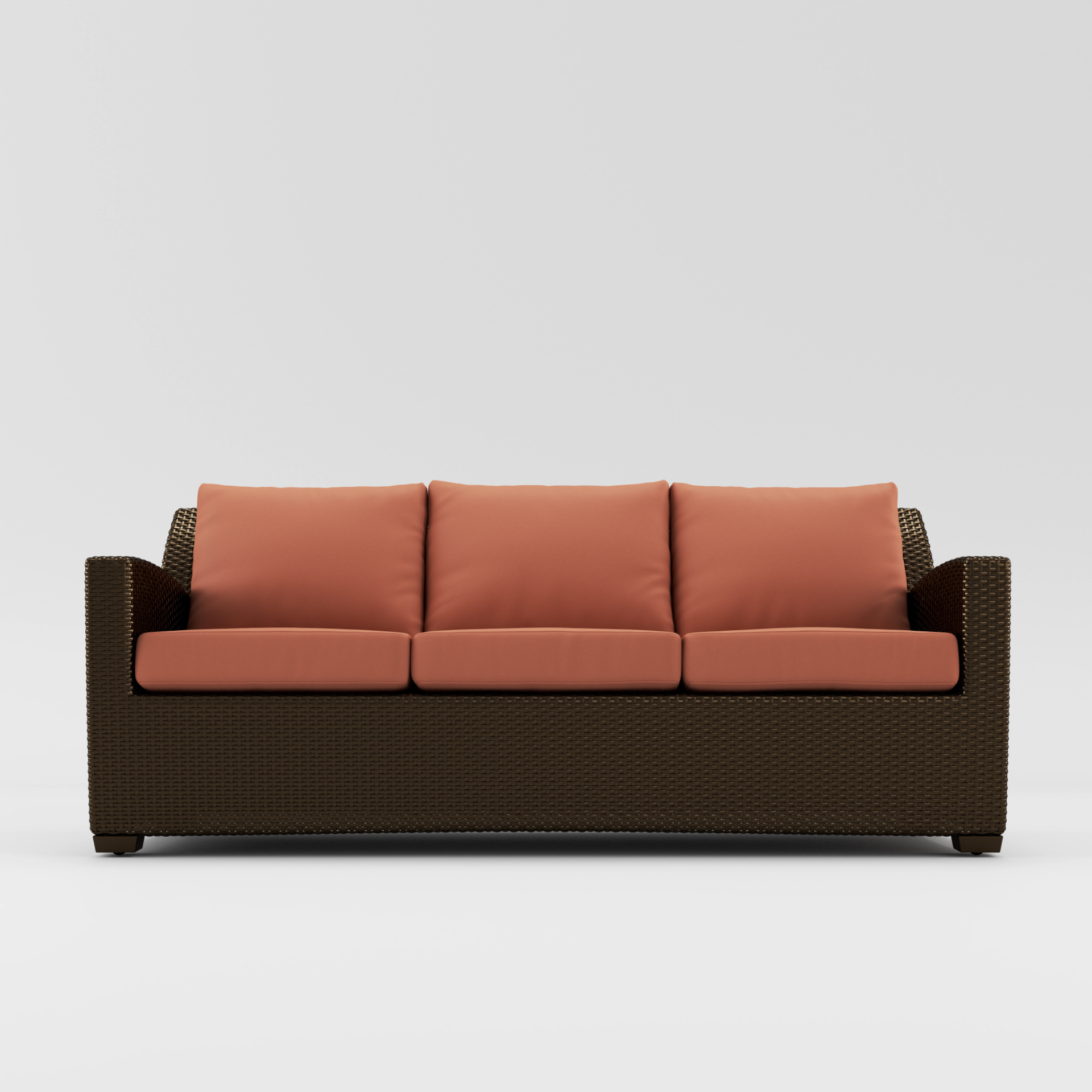 Fusion Sofa - Pillow Back by Brown Jordan