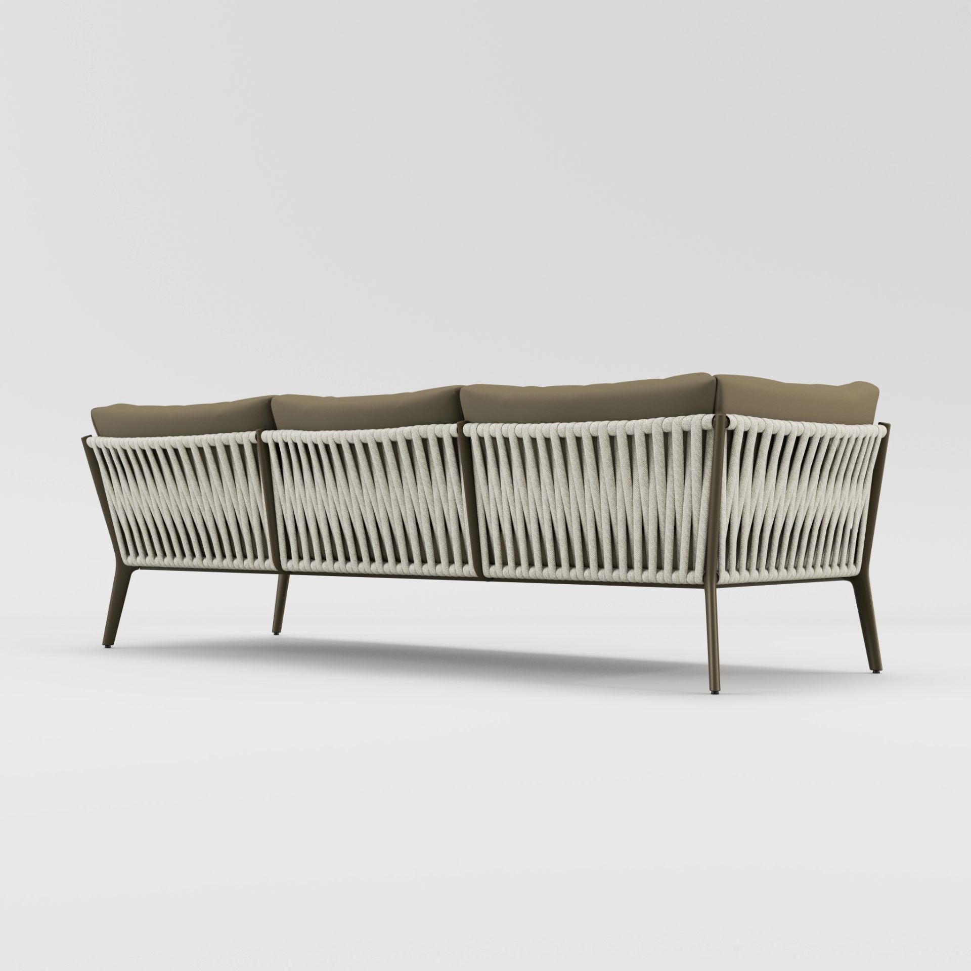 H Sofa by Brown Jordan