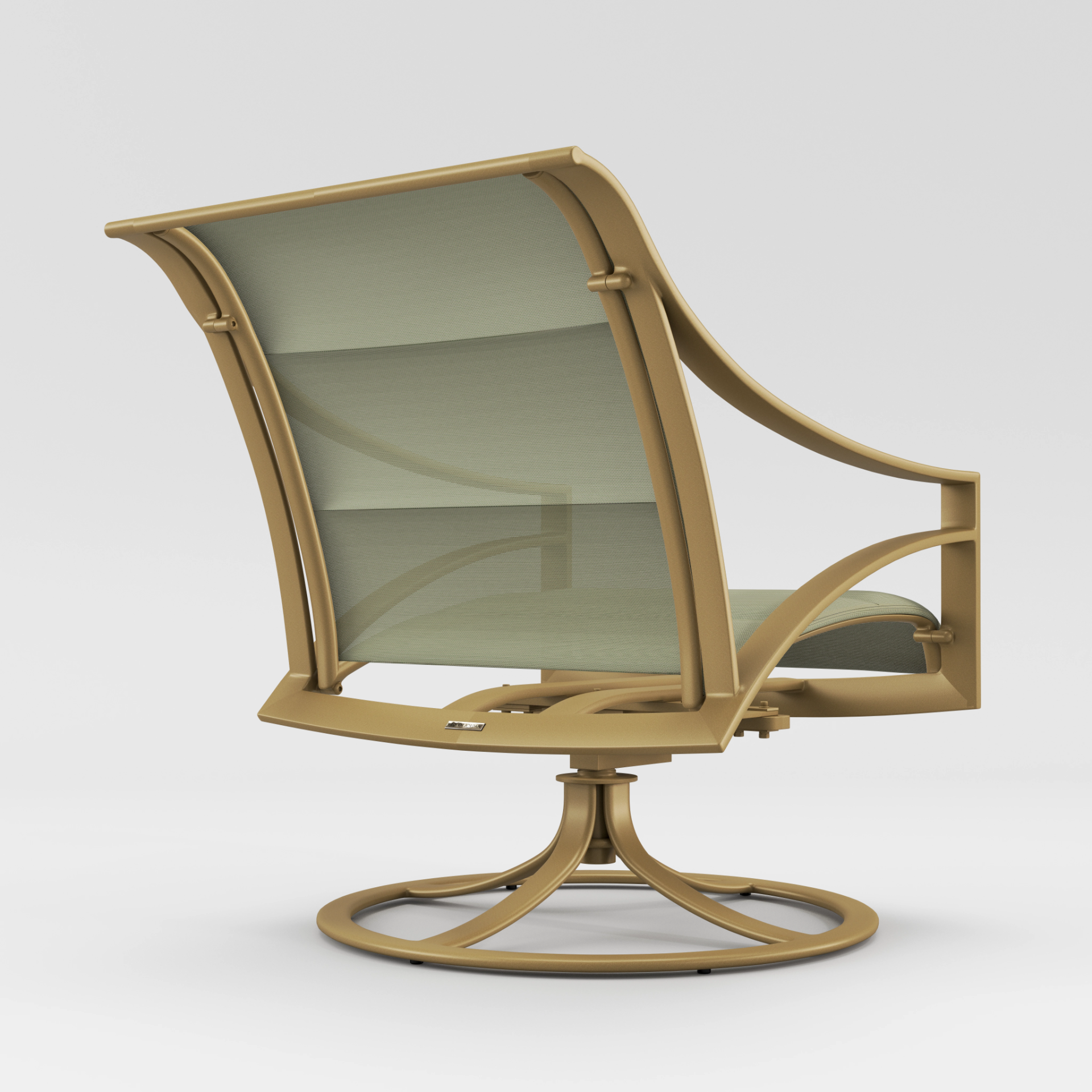Pasadena Padded Sling Motion Lounge Chair by Brown Jordan