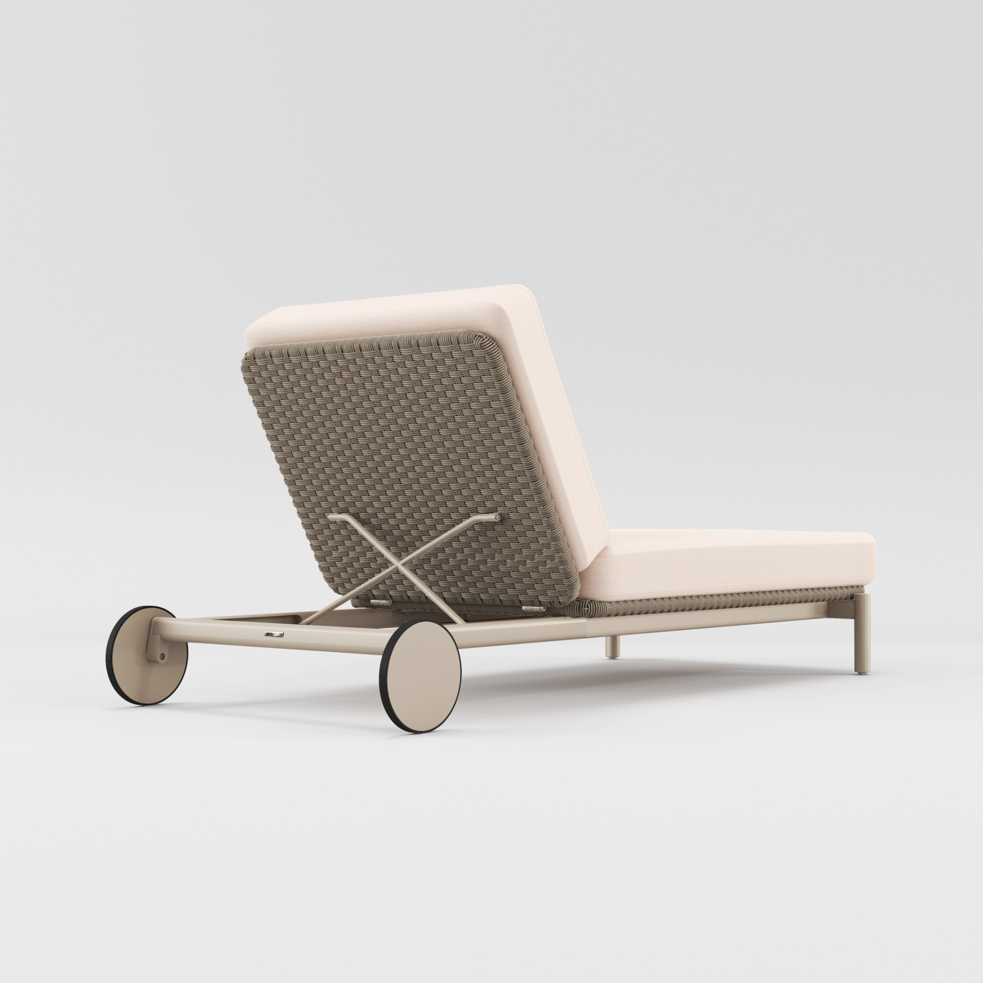 Oliver Adjustable Chaise by Brown Jordan