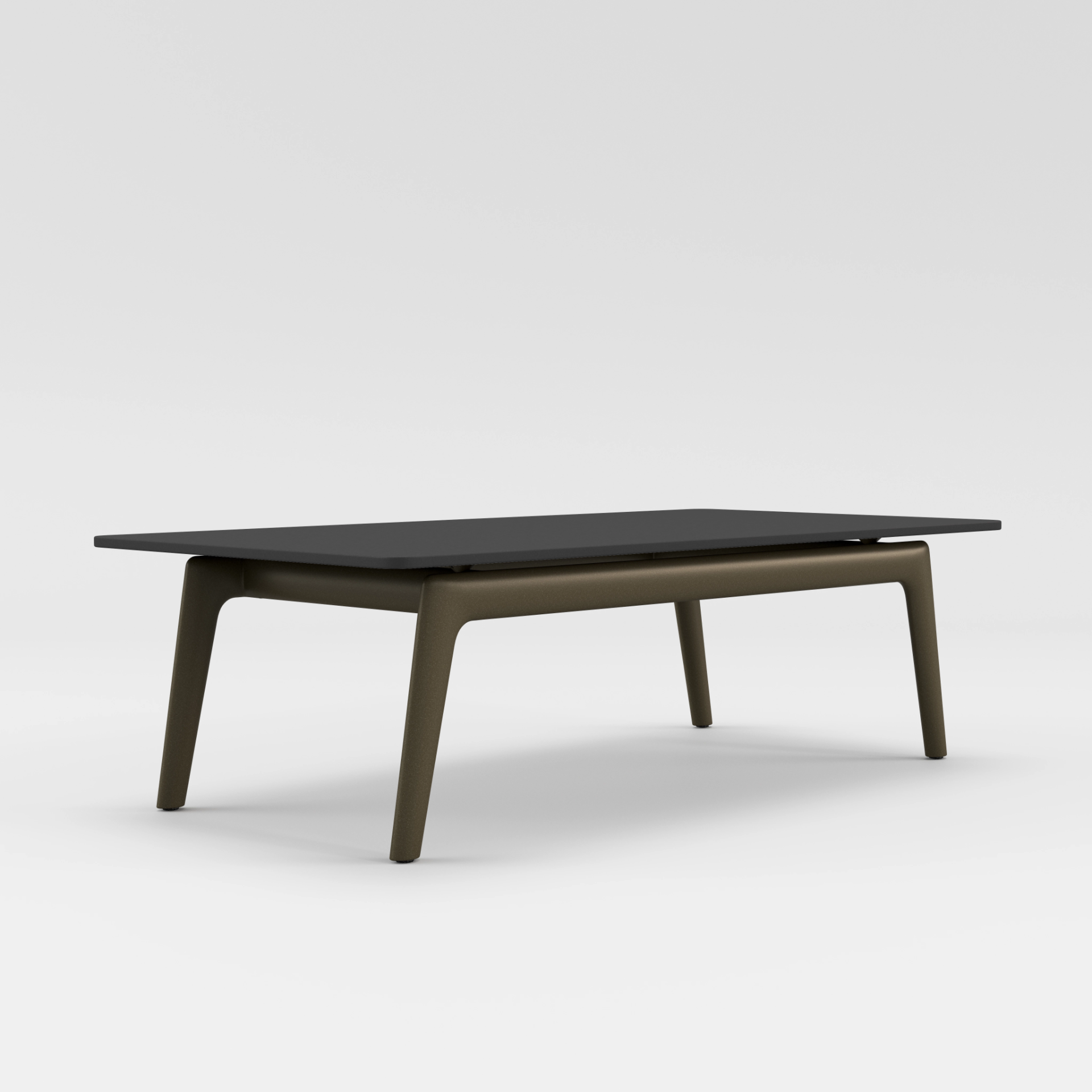 H 21” X 42” Small Coffee Table by Brown Jordan