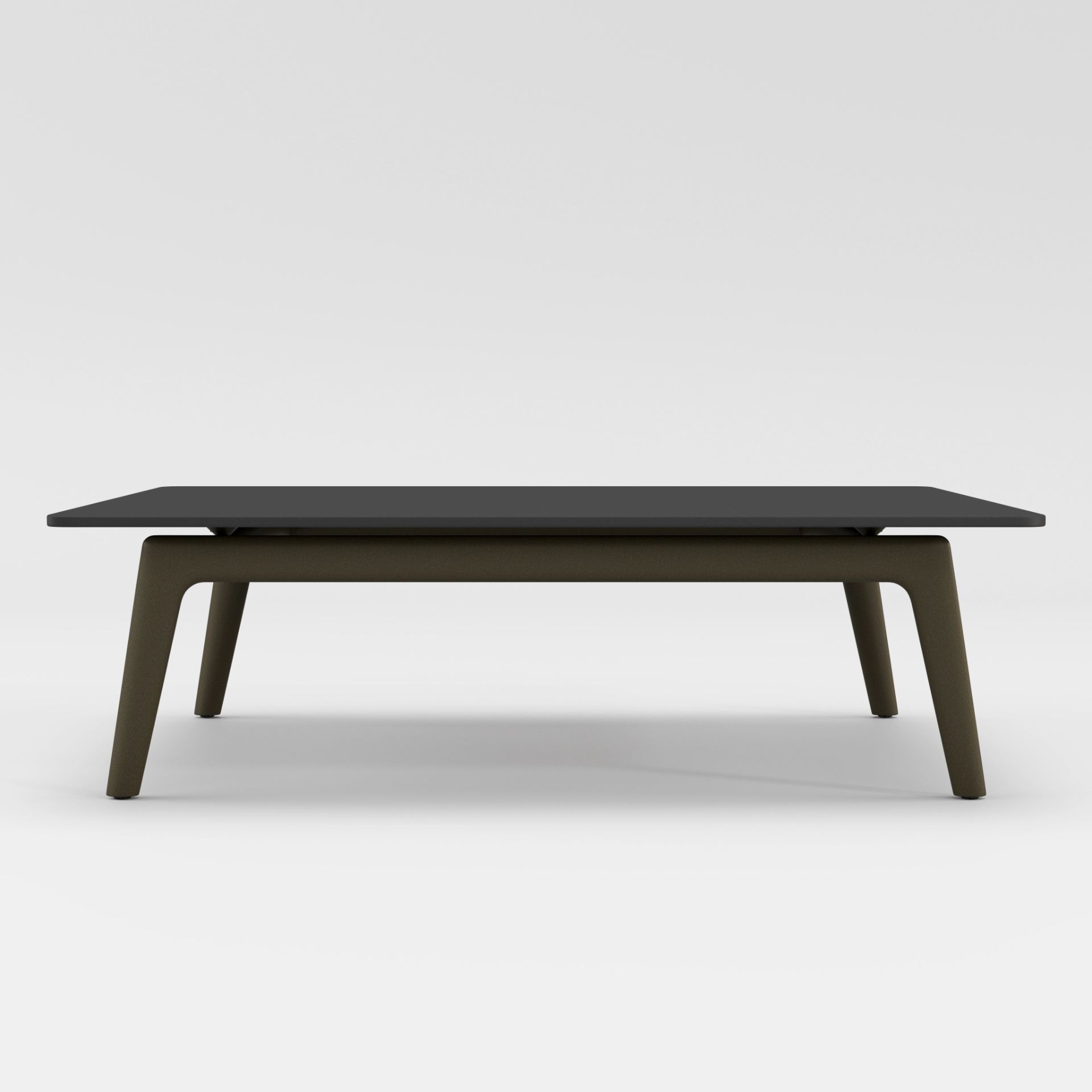 H 28" X 42" Large Coffee Table by Brown Jordan