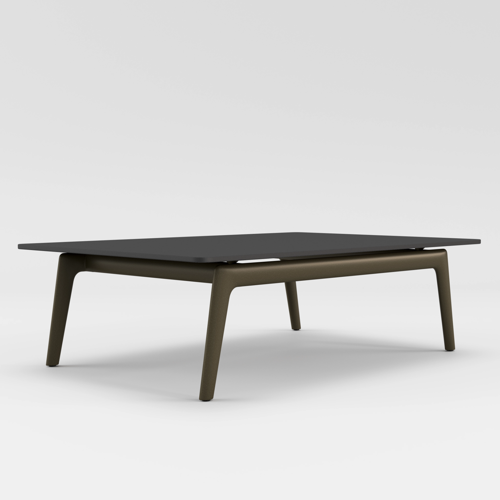 H 28" X 42" Large Coffee Table by Brown Jordan