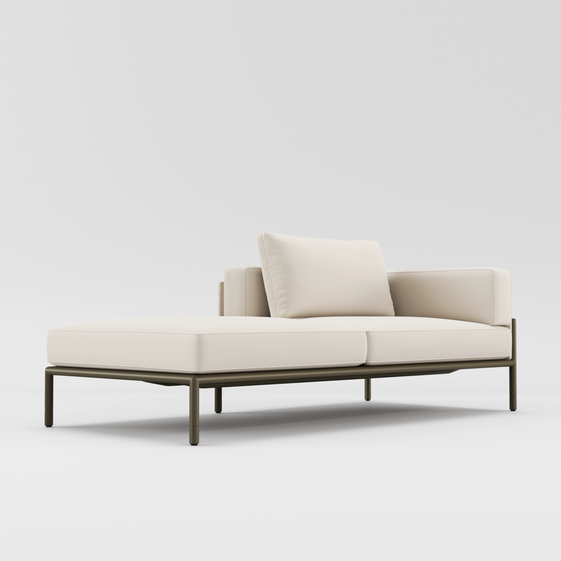 Moto Left Arm Chaise Sectional by Brown Jordan
